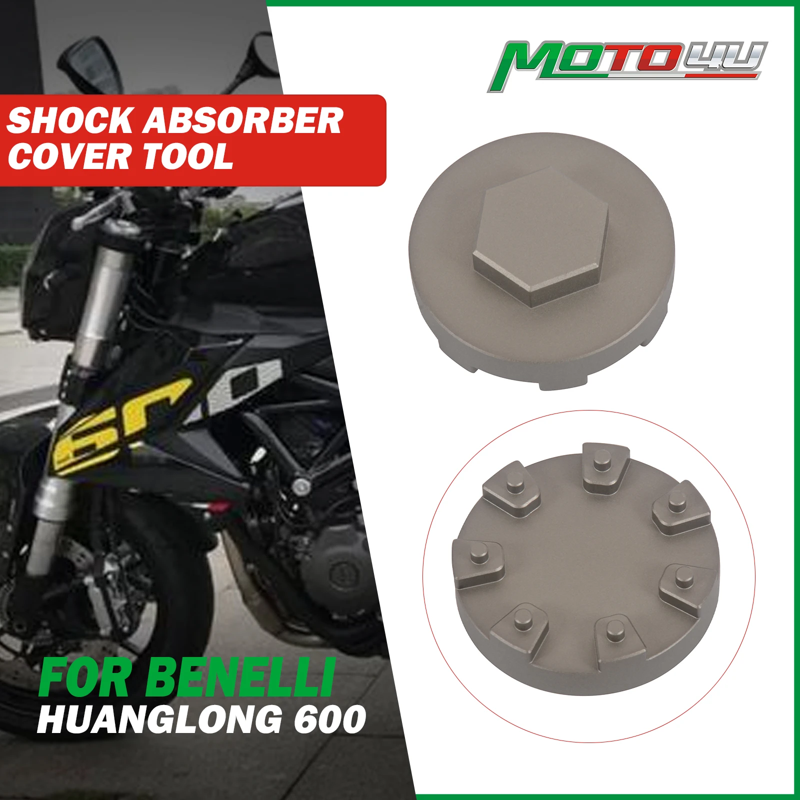 

Алюминиевая верхняя заглушка амортизатора для мотоцикла Benelli Huanglong 600