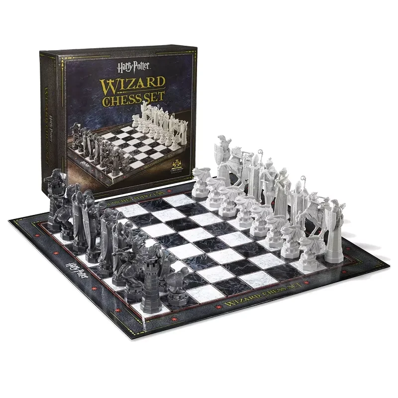 

3D Character Wizard Chess Figurine Nordic Resin Sculpture Anime Board Game Statue Modern Art Craft Desk Ornament Home Decoration