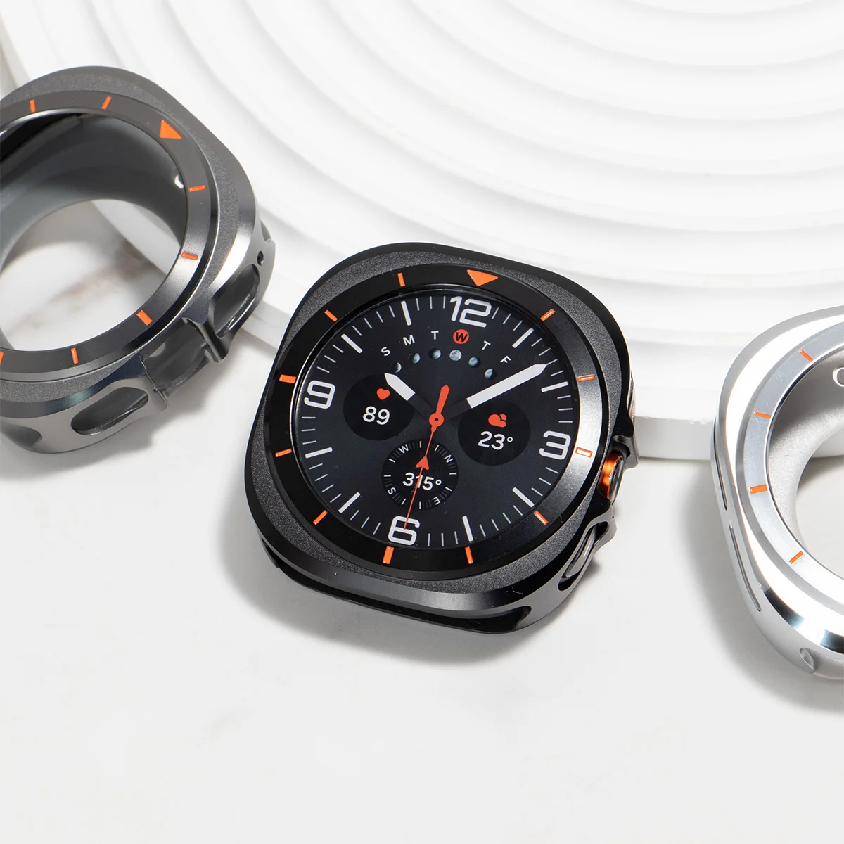 Aluminium Alloy Metal Bumper for Samsung Galaxy Watch Ultra 2025 Protective Case Cover for Samsung Galaxy Watch Ultra 2024 47mm image 5