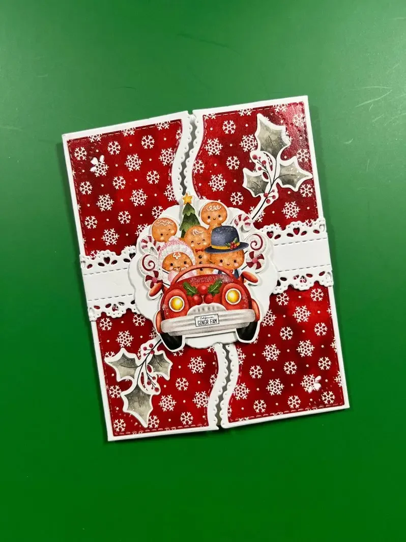 جديد عيد الميلاد 2025 علامة الزنجبيل المفارش يتوهم أضعاف بطاقة المعادن قطع يموت DIY بها بنفسك سجل القصاصات تنقش كرت هدية الحرفية الديكور #6