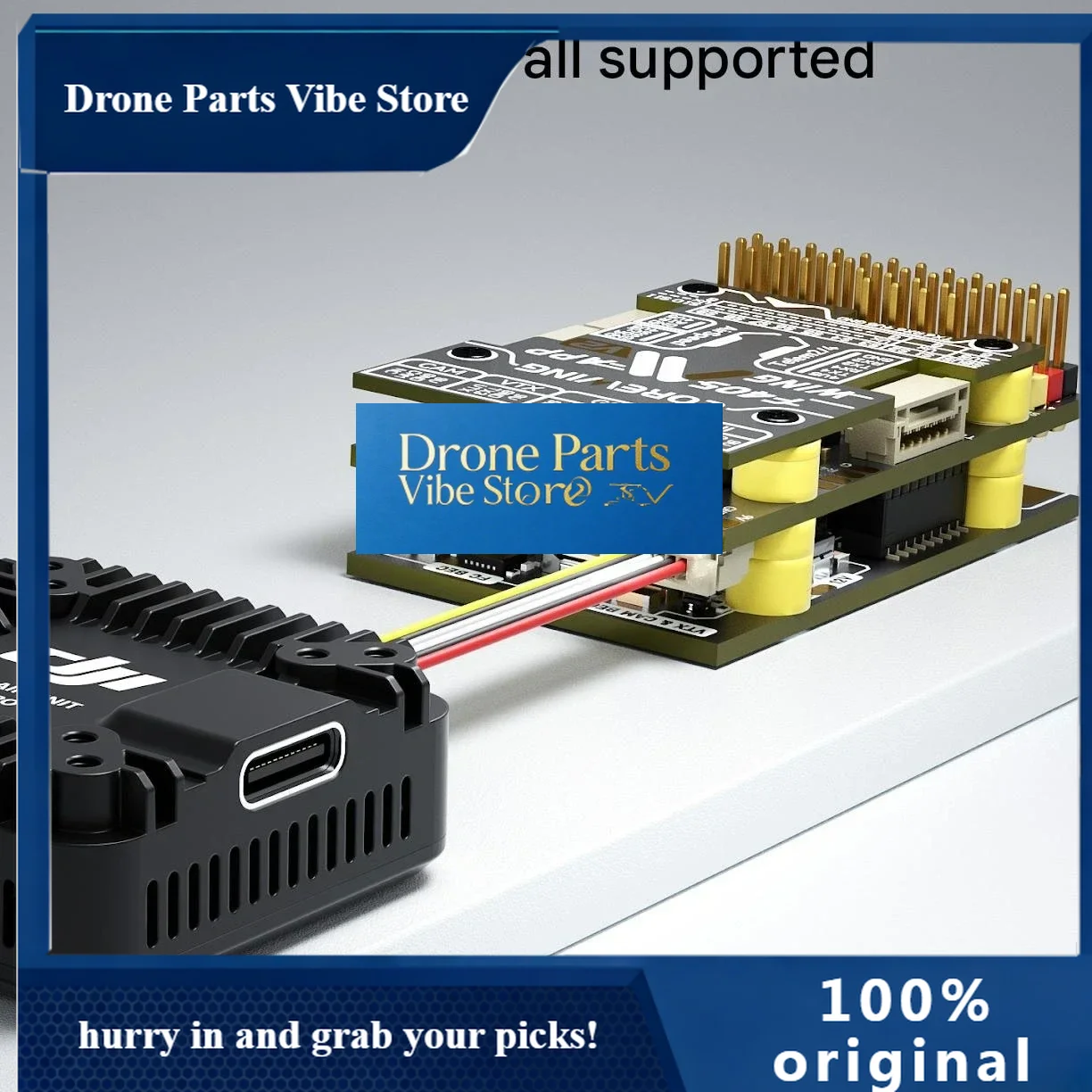 

Drone PartsCOREWING F405 WING V2 F405 Wing V2 Fixed Wing APP FC Remote Control Aircraft Model Flight Controller