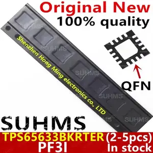 Bilashmart (2 5piece) 100% BackShell TPS65633BKRTER TPS65633BK PF31 PF3I LCD Display IC Smart Mobile Phone LCD Chip 16 pin QFN 16