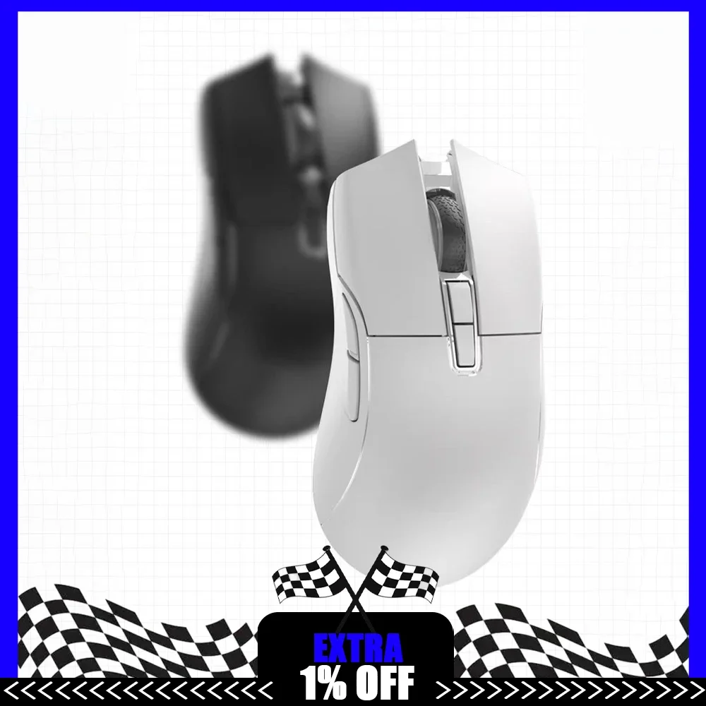 Darmoshark N3 Gaming Mouse 26000DPI 3395 Flagship Optical Sensor Wireless Mouse Three Mode Link For CSGO PC Accessories Gifts