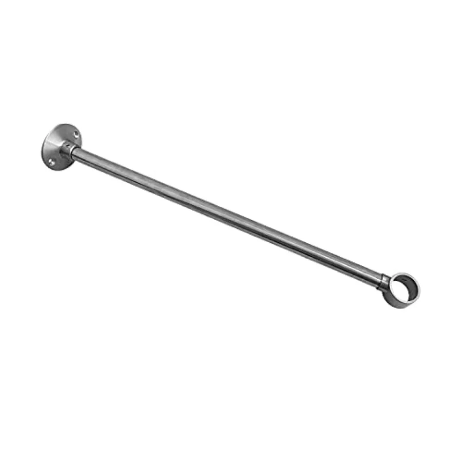 

Naiture Stainless Steel Shower Rod Ceiling Support 5/8" OD Rod with 1" Loop Finish