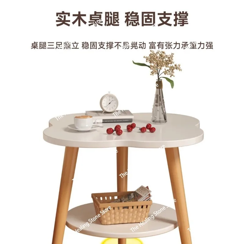 Picture 6: household  round table coffee table mini  table sofa side balcony rental house renovation  furniture
