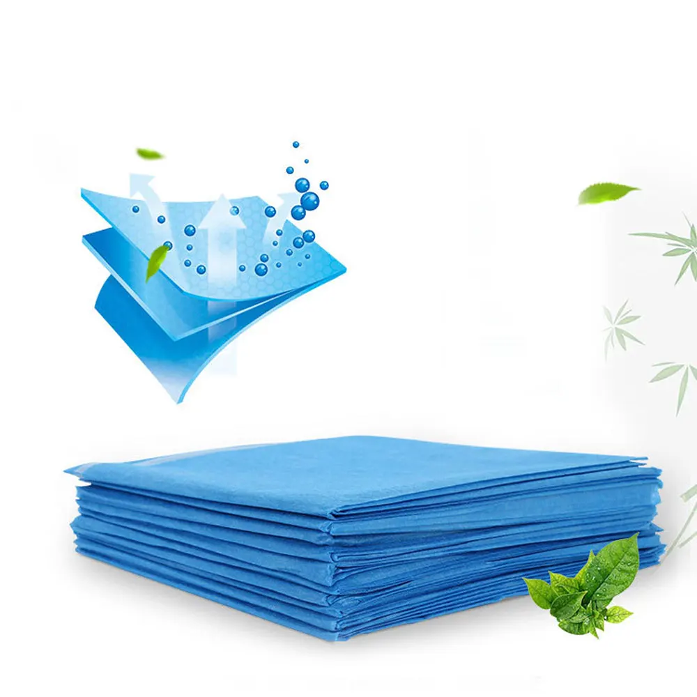 Disposable Surgical Drapes Sheet Blue Towel Non-woven Beauty Salon Waterproof/Oil-Proof Thick Nursing Pad