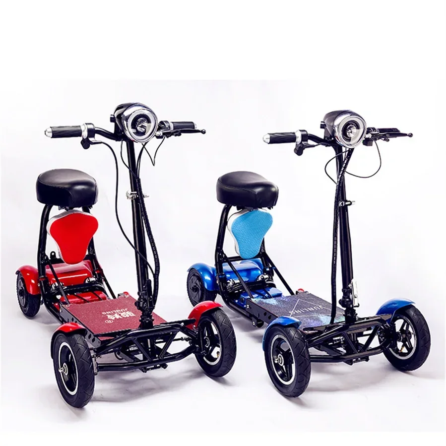 definitely worth the extra very sturdy & the quality is there compact detachable electric bike ebike 4 wheel scooter