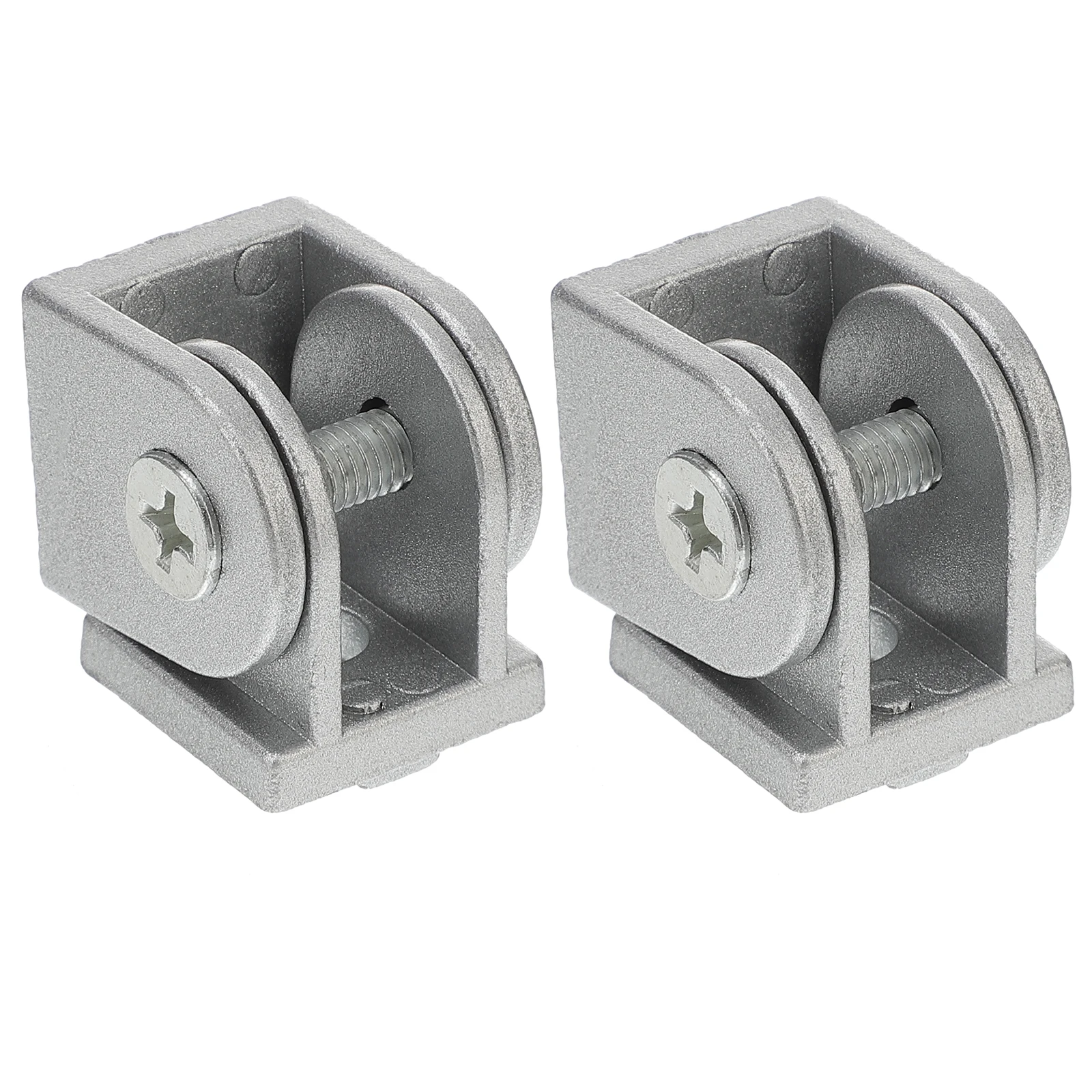 

2pcs Zinc Alloy Pivot Joint Flexible Connector for Aluminum Profile Replace Broken Hinge Bracket Hardware