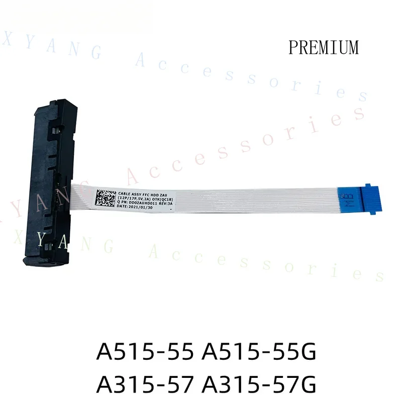 N+ New For Acer A515-55 A515-55G A315-57 A315-57G SSD HDD Hard Drive Cable Connector DD0ZAUHD011 50.HGLN7.003 DD0ZAUHD010