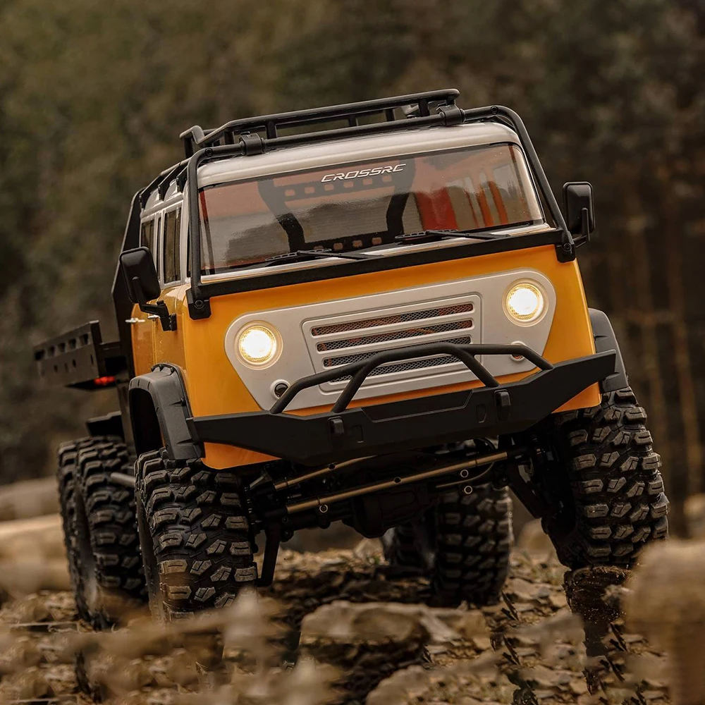 

США Stock CROSSRC JT6 6WD 6X6 RTR 2,4 GHz 1/10 RC Crawler, окрашенный планшетный автомобиль с дистанционным управлением, модель TH22555