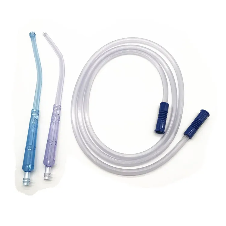 Hospital Standard Medical Grade Suction Connecting Tube With Handle