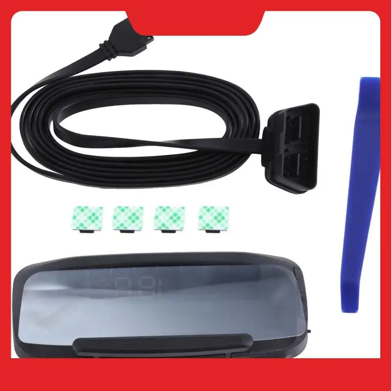 

Автомобильный проекционный дисплей Автомобильный HUD Универсальный OBD2 GPS Спидометр Одометр, как показано на рисунке Прочный Простота установки