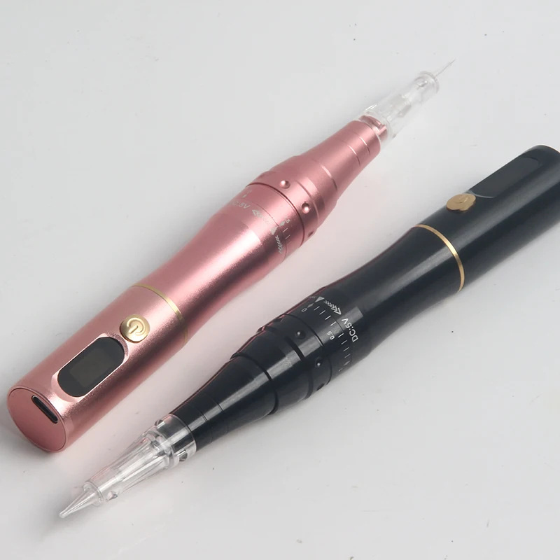 New design wireless digital rotary tattoo machine professional permanent makeup tattoo machine pen for eyebrow/lip