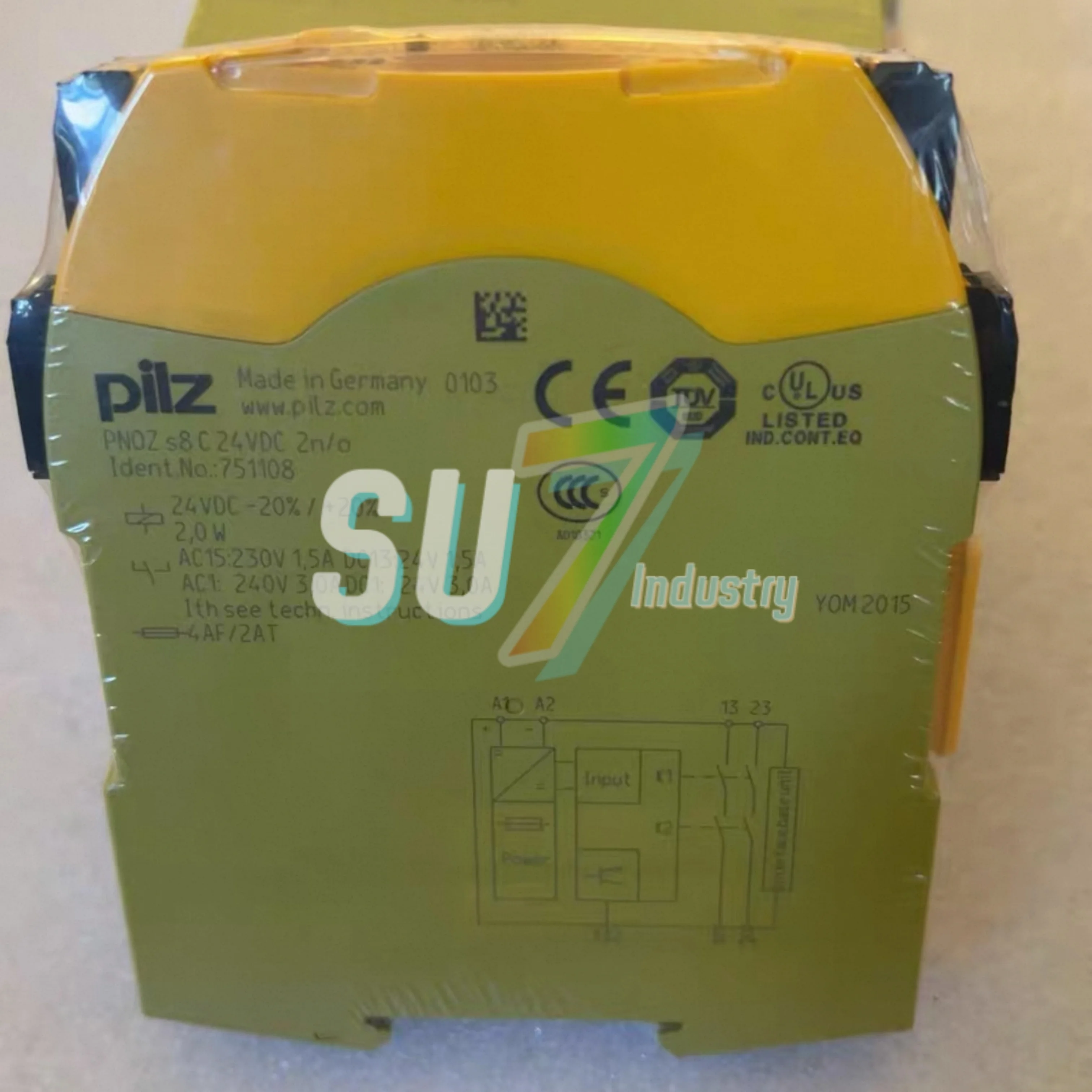 Brand new  751108 PNOZ s8 751109 PNOZ s9 751110 PNOZ s10 751111 PNOZ s11 751126 PNOZ s6.1 safety relay