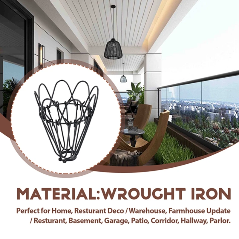 Регулируемый абажур в виде проволочной клетки LICE, 2 шт., металлическая клетка для птиц, лампа, остров, подвесной светильник, держатель лампы