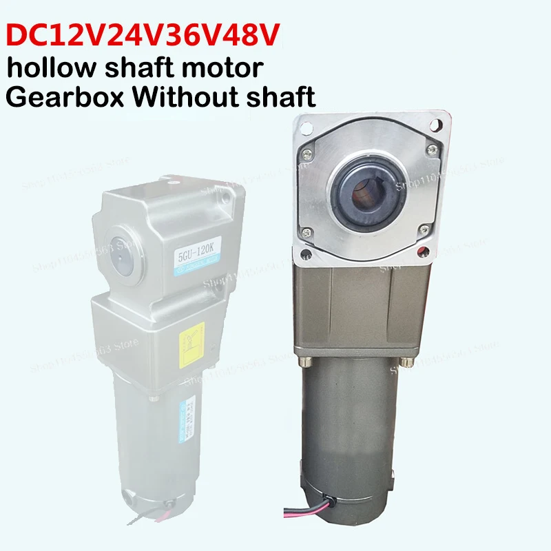 450W DC right angle geared motor,ZhongShi shaft 20mm,Type 104 motor DC12V/24V/36V/48V