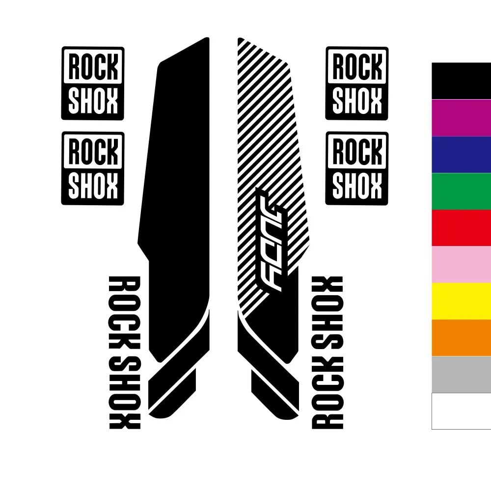 PEGATINAS COMPATIBLE CON HORQUILLA ROCK SHOX 35 2021 - Mas Vinilos - 5