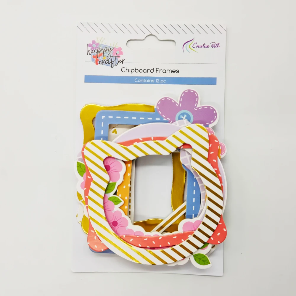 Creative Path Hollow Scrapbooking-Rahmenaufkleber, quadratisch, rund, Deko, dicker Kartonrahmenaufkleber für Bastelarbeiten, Planer, Journaling – Detail 32