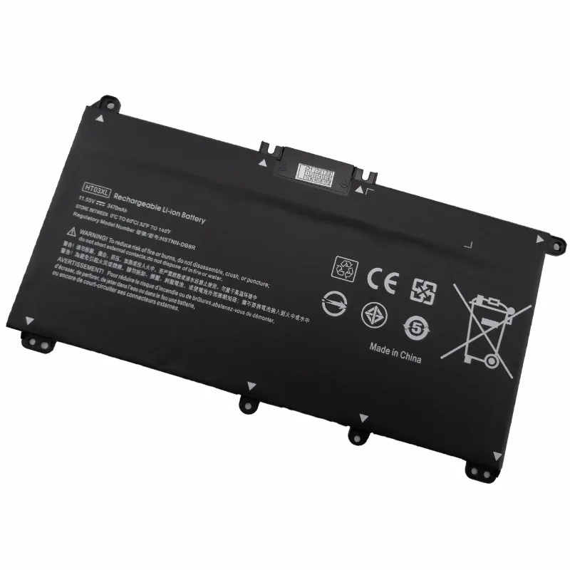HT03XL untuk HP Pavilion 15-DA 15-DB 15-DW 15-CS 15-DY 17-by 17-CA 14-CE 14-CF I135 Q208 C135C139 Baterai Laptop 11.55V 3470mAh