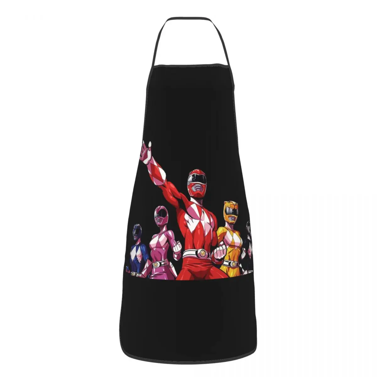 Mighty Morphin Power Ranger (14) Apron Chef Cooking Cuisine Tablier Sleeveless Bib Kitchen Cleaning Pinafore for Women Men