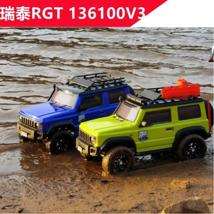 Rgt 1 10 Scale 4wd Rc Rock Crawler 136100 V3 Rock Cruiser Simulation Jimny Off Road Remote Control Car For Adult Hobby