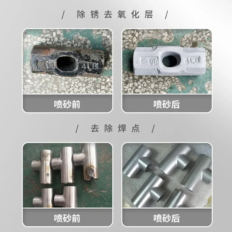 Manual Sand Blaster Small Industrial Dust-Free Sand Spraying Machine Renovation Derusting Mold Polishing Derusting Hardware