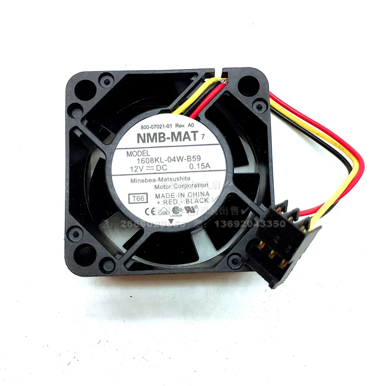 

10pcs for NMB 4020 fan 1608KL-04W-B59 4020 12V 4CM Switch Chassis Motherboard Cooling Fans