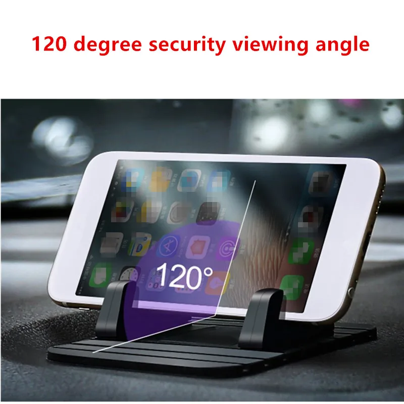 Anti-slip Car Silicone Phone Holder Mat Pad Dashboard Stand Mount Phone GPS Bracket For iPhone for Xiaomi FOR Huawei Universal