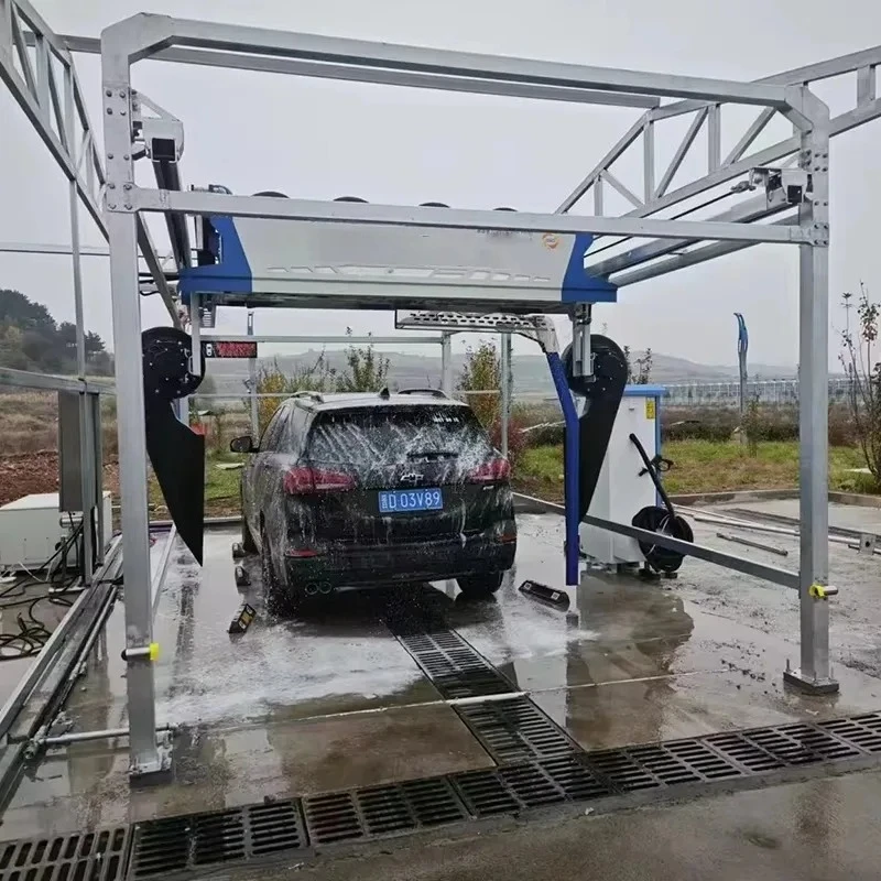 YG Customized 2 Axis Fully Automatic Touchless Car Wash Machine High Pressure Intelligent Control System For Commercial Car Wash