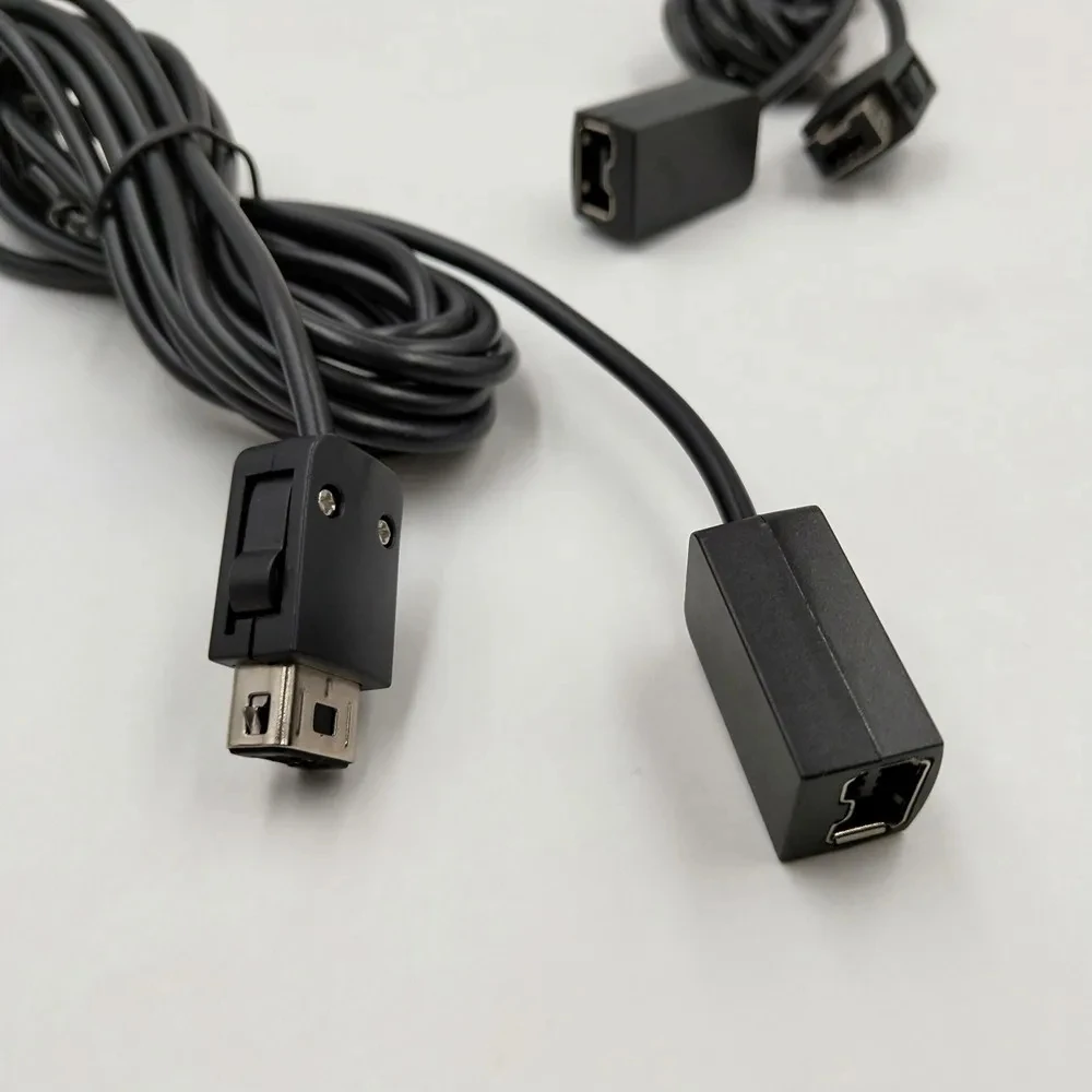 スネクラシックミニコントローラー用ゲームエクステンダーケーブル、ブラックwiiコントローラー、3m、500個