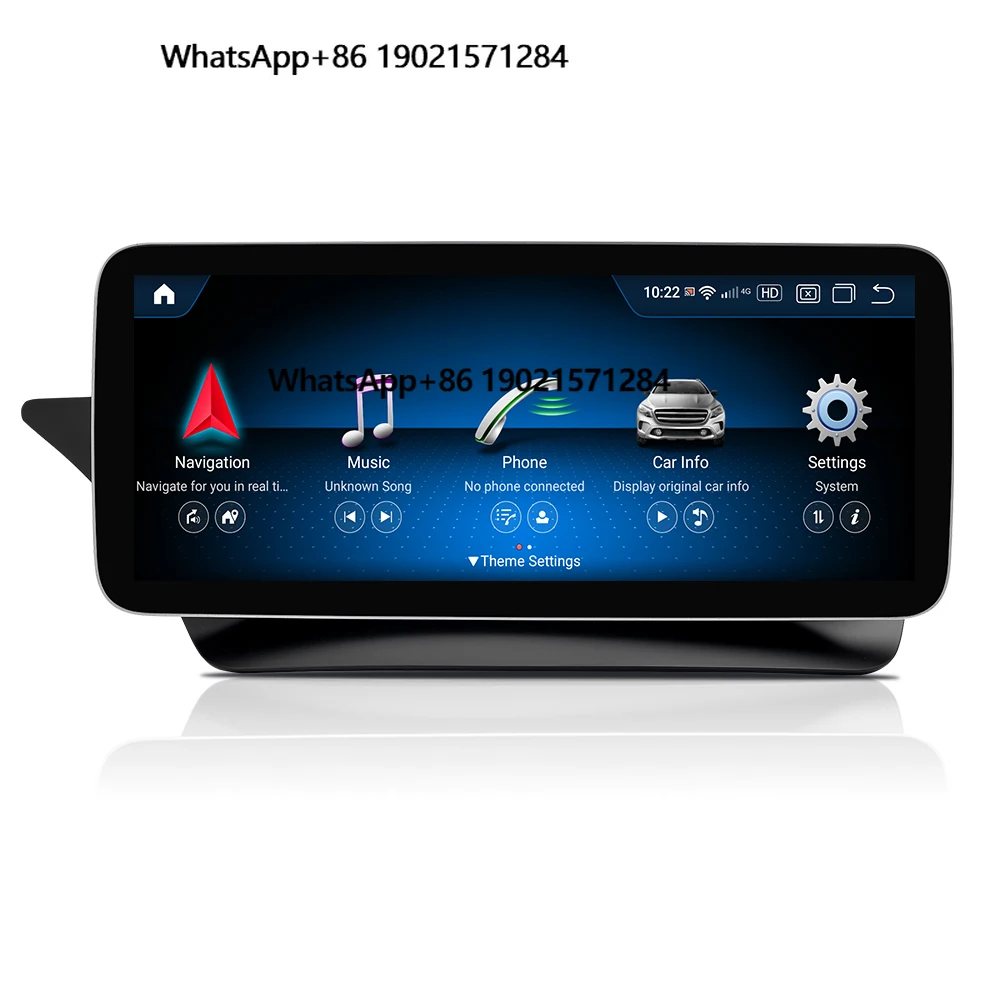 

10.25 Inch and 12.3 Inch Car DVD Player GPS Navigation for Mercedes Benz E Class 2010-2016 W212 W207 Android 13 with CarPlay