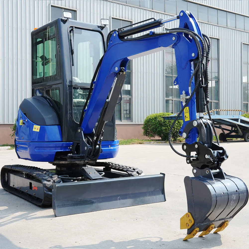 Мини-экскаватор Pilot Controls – обзор и цена Heavy Equipment Grinder