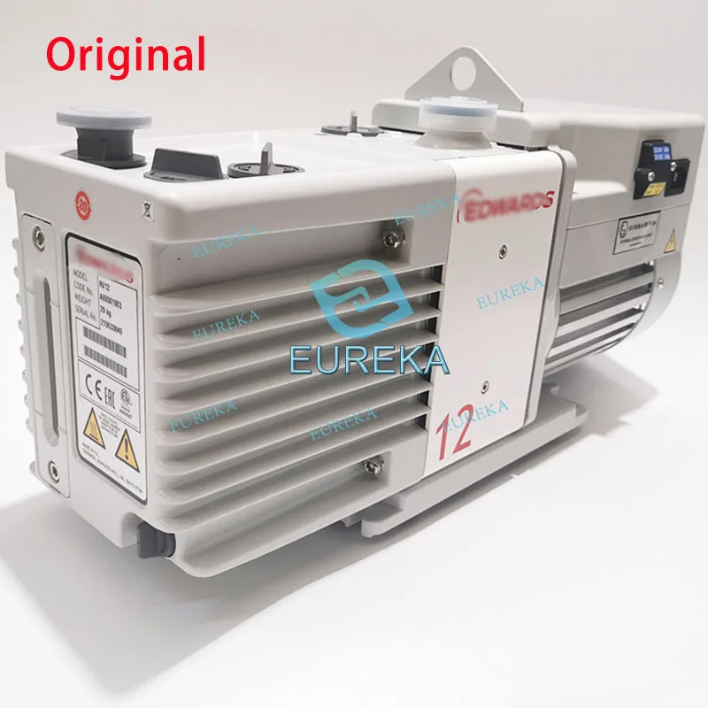 

RV12 Vacuum Pump RV8 Two-stage Rotary Vane Vacuum Pump for Laboratory Mass Spectrometer Microscope Glove Box RV3 RV5