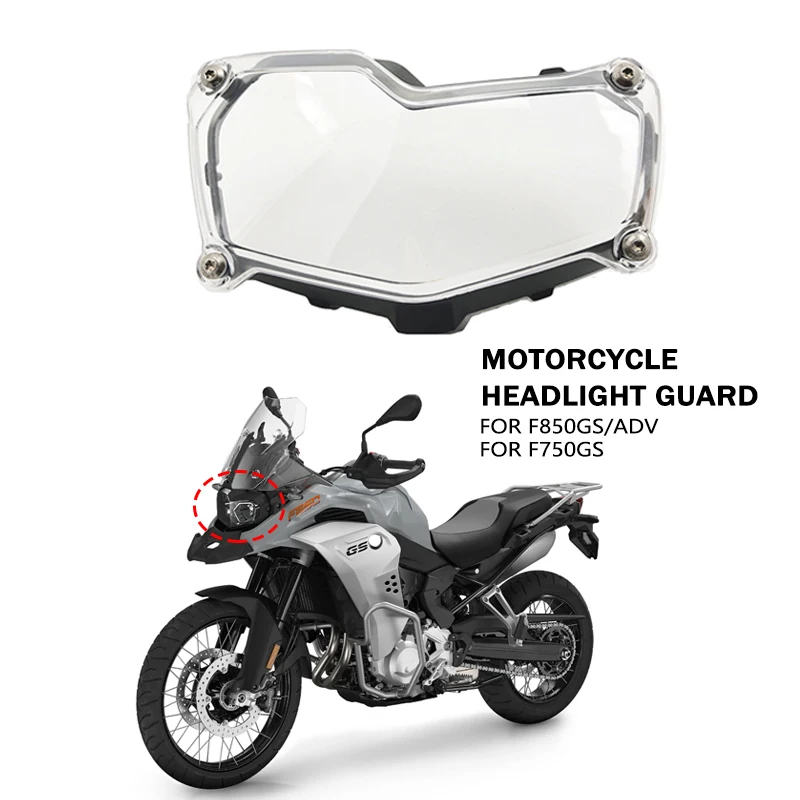 

For BMW F750GS F850GS ADV Adventure 2018-2022 2020 2021 Motorcycle Headlight Head Light Guard Protector Cover Protection Grill