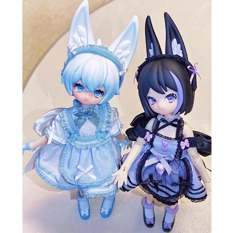 

Ufdoll, серия чайных напитков, подвижная Bjd, 6-точечная одевательная кукла, кавайные мультяшные игрушки, Коллекционная модель, детские подарки на день рождения