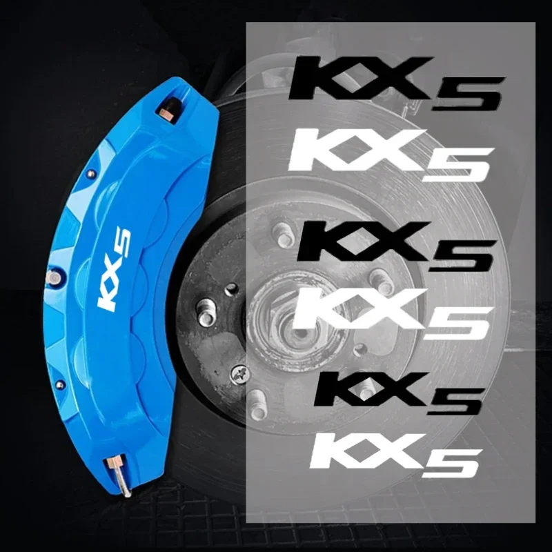 3 Sizes Car Caliper Cover Decals Strap Film for KIA KX5 CARNIVAL NIRO RIO SPORTAGE STINGER Stonic VENGA Personalized Nameplates
