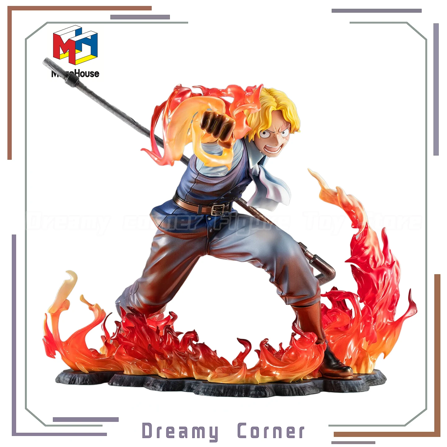 

【In Stock】MegaHouse POP Limited Edition ONE PIECE Sabo Figure Model Toys