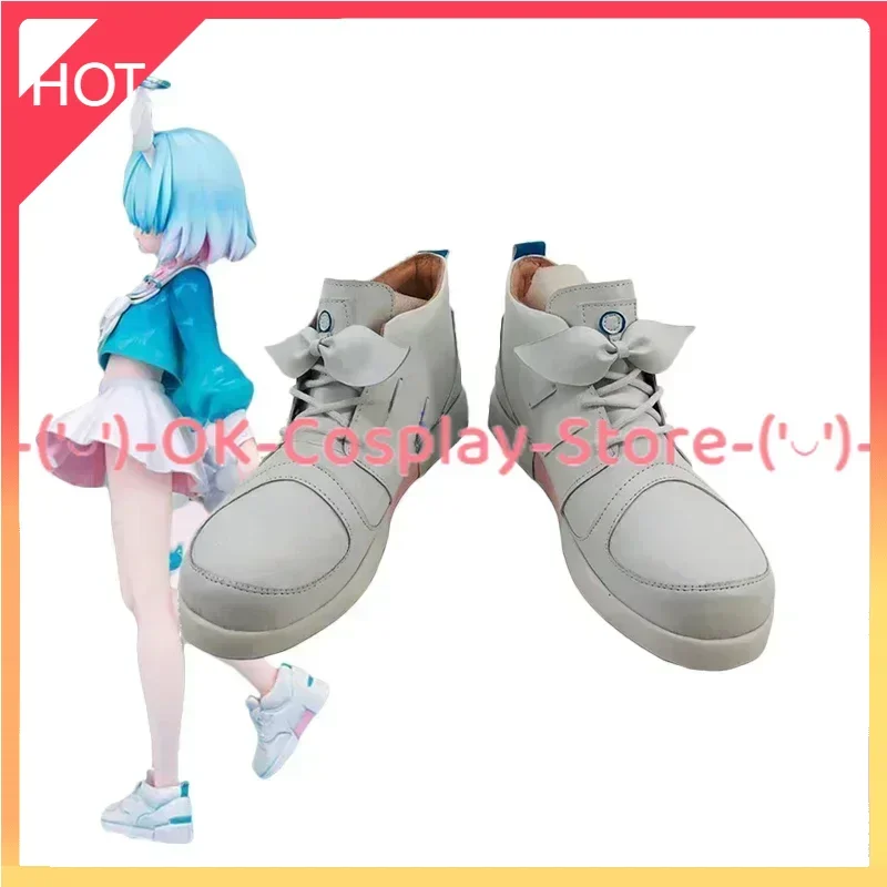 

Game Blue Archive Arona Cosplay Shoes Halloween Carnival Boots PU Shoes Cosplay Props Custom Made