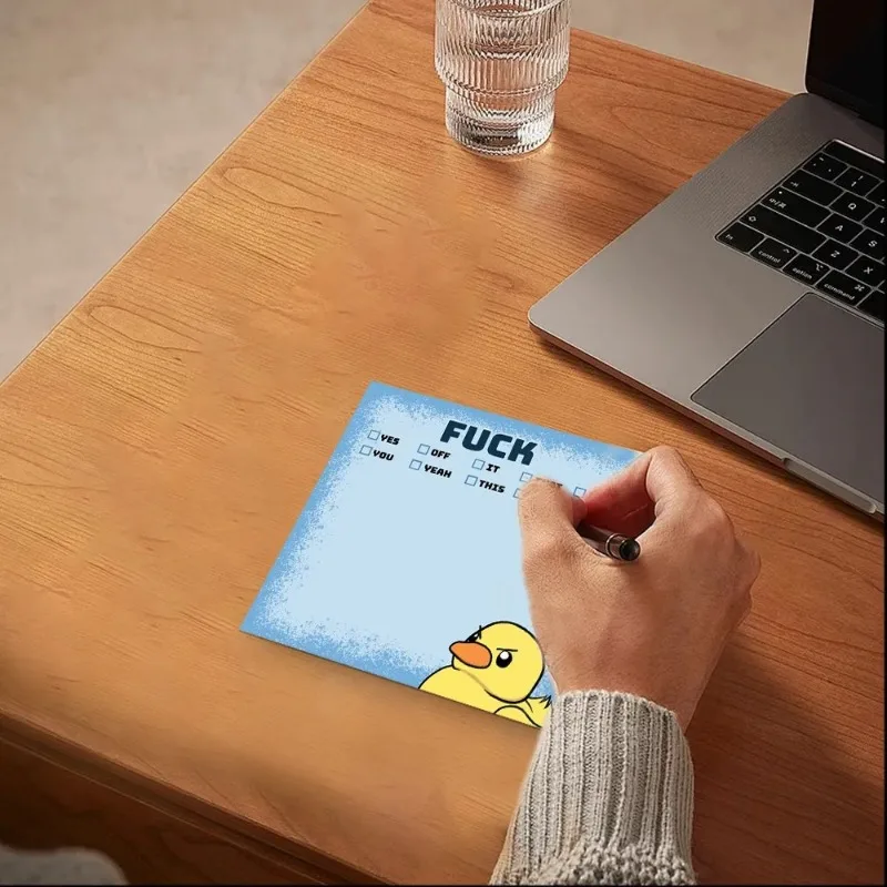 Funny Sassy Duck Sticky Notes. Funny Sassy Duck Sticky Notes