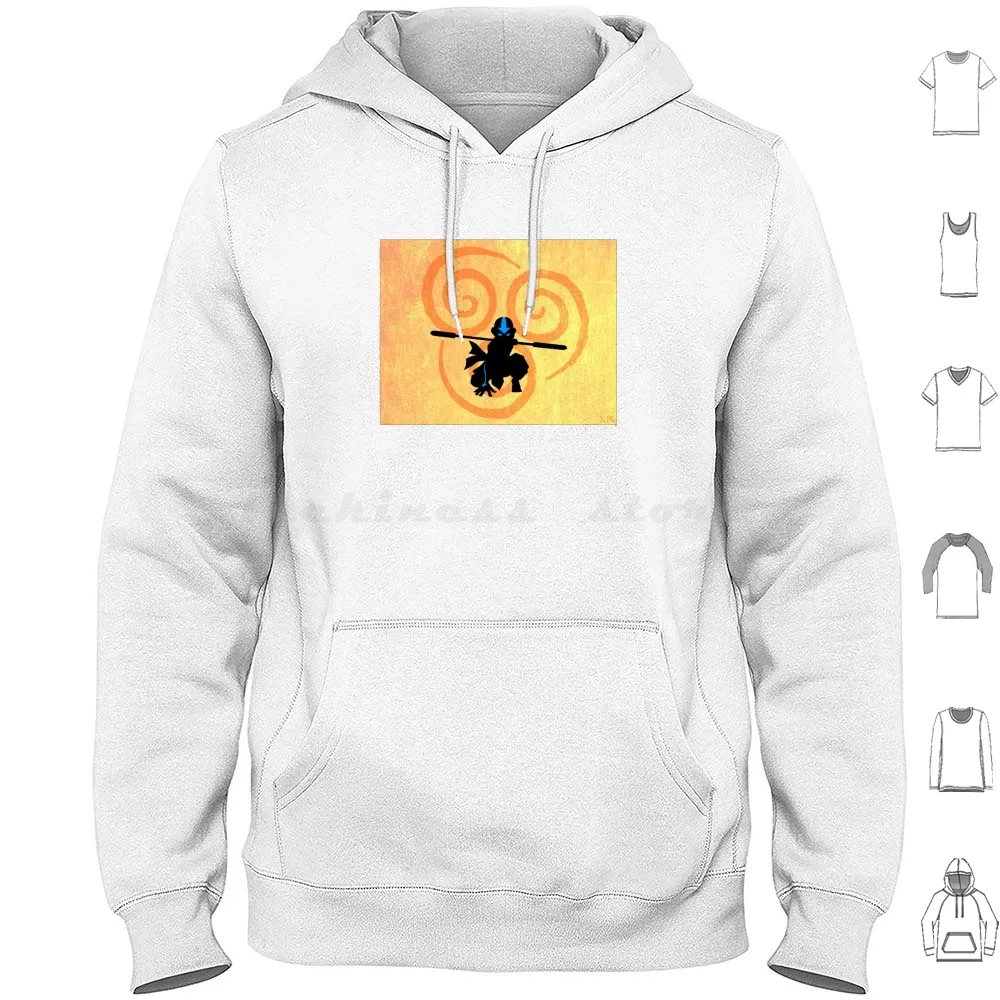 Sudaderas con capucha Air Bender de manga larga, Air Bender Aang, Ang, El Último Airbender, Bend Wind State Monk, El Último Airbender