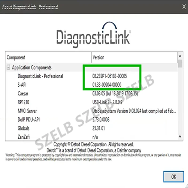 DDDL 8.24 [07.2026] Detrolt Diesel Diagnostic Link Level10 Troubleshooting Parameter Reading/editing Calibration Freightliner