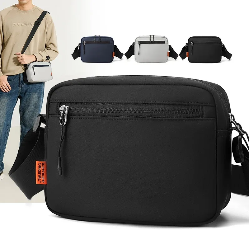 

New style casual multi-purpose single-shoulder bag, ideal for daily commuting, lightweight and portable men's cross-body bag