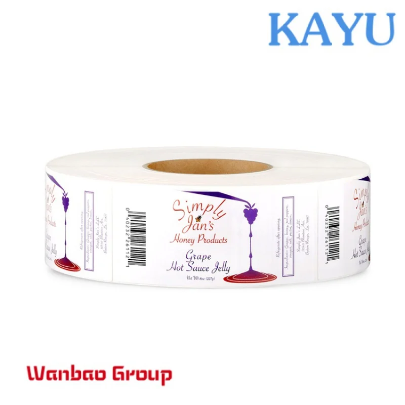 Custom Logo Print Goedkope Product Label Sticker