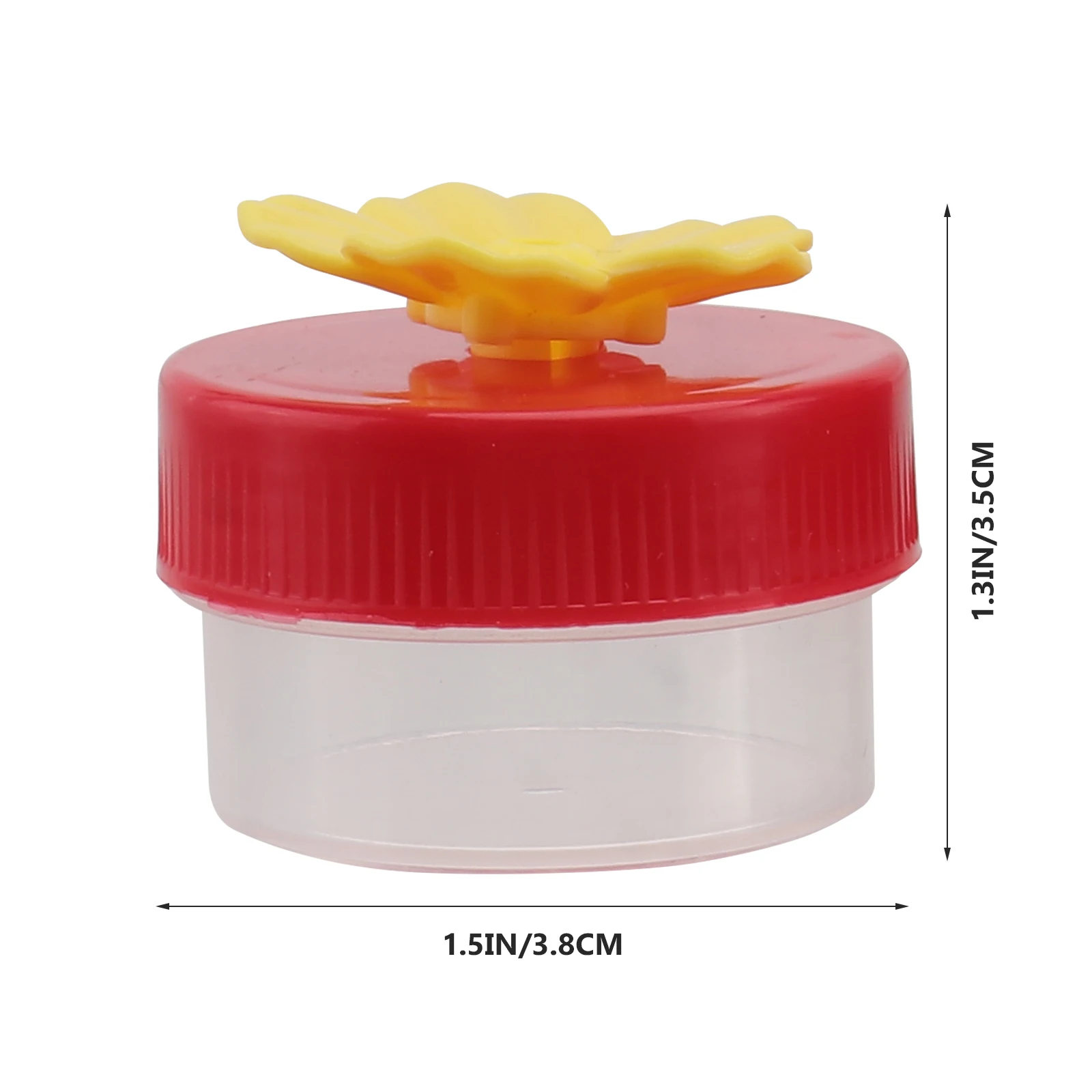 

Plastic Flower H held Hummingbird Feeder Durable Safe Environmental Creative Design Feeding Ports Small Flowers Accessories