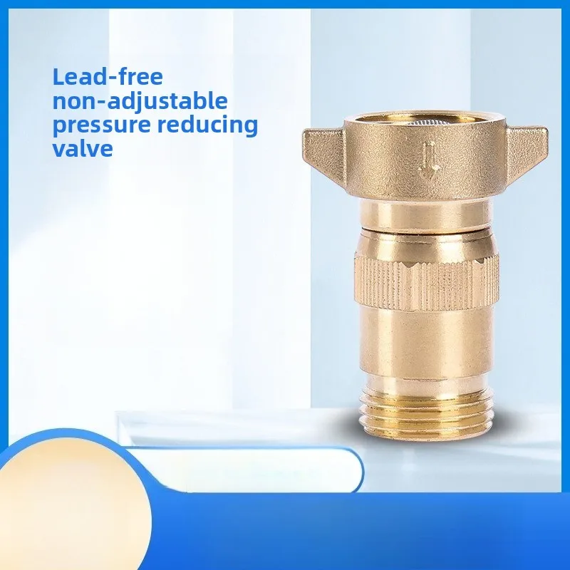 

Редукционный клапан латунный безсвинцовый нерегулируемый гидравлический прямого действия