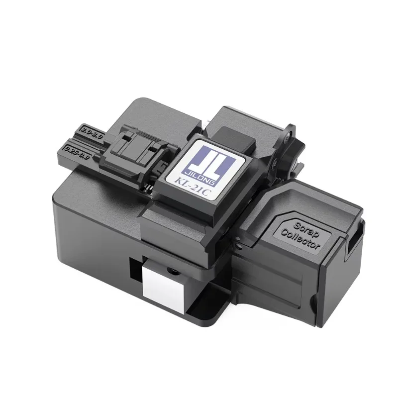 KL-21C fiber cleaver High-end Fiber Optic Fusion Splicer  with 0.5 Cleaver Angel Blade Life  48,000 Cleaves