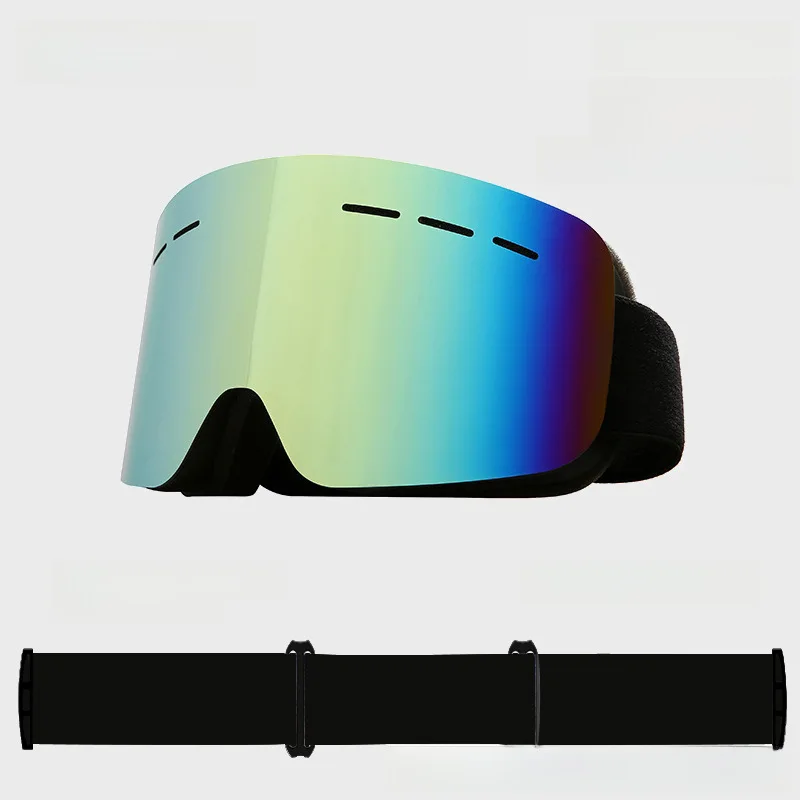 

-Border New Arrival Double-Layer Anti-Fog Cylinder Ski Goggles Outdoor Mountaineering Snow Glasses against Wind and Sand Go