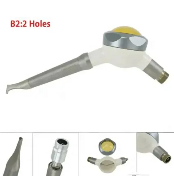 Dental Air Flow Hygiene Teeth Polishing Prophy Jet Polisher B2 2 Holes Preven-air Air Flow Teeth Polishing Machine