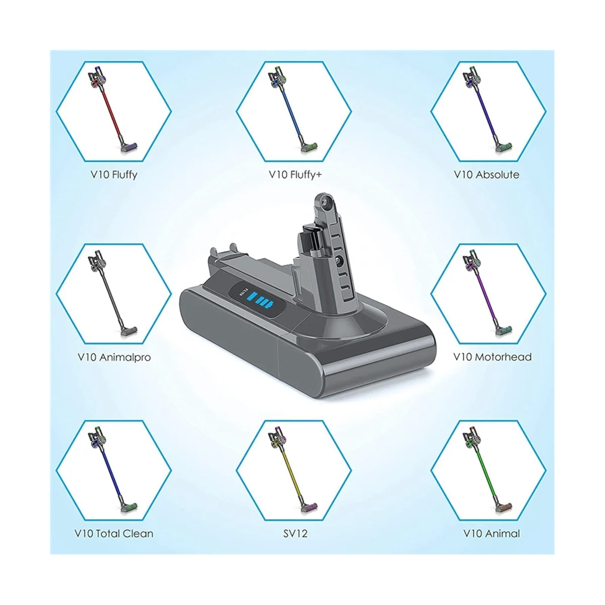 Wymiana akumulator V10 + śrubokręt 21.6V dla Dyson V10 SV12 V10 puszysty V10 odkurzacze bezwzględny dla zwierząt V10