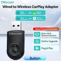 OTTOCAST Wireless CarPlay AI Mini Box Android Auto Box Plug&Play Automatic Connection For 99% Original Wired Carplay/Auto Cars